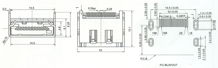 HDMI Series Connector