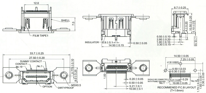 HDMI Series Connector