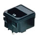 IEC60320 plug(C14) mains supply fuse and snap on the panel thickness: 1.3 mm