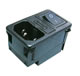 Unit IEC60320 plug(C14) power supply with breaker (without back-light) and fuse holder with snaps on panel