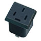 Power outlet NEMA 18-60R three-phase with screws on panel
