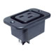 Iec60320(C20) wall socket on panel screws