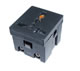 Universal socket NEMA 5-15R/Euro/BS 1363, mains power supply with panel latches