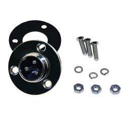 plug with flange to device