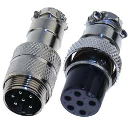 kit: plug on cable+socket on cable