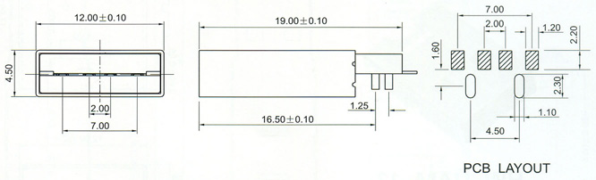 USB2.0 Series Connector