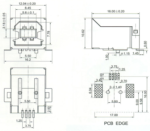 USB2.0 Series Connector