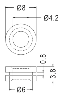 Anti-vibrate grommet