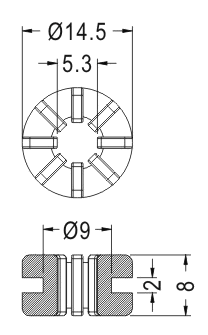 Anti-vibrate grommet