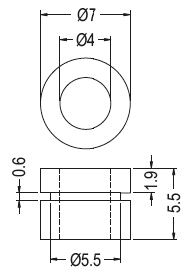 Anti-vibrate grommet