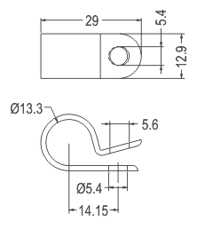 Cable clamp