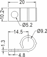 Cable clamp