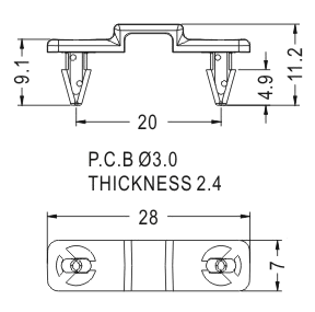 Cable clamp