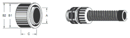 Nylon Ferrules For Convoluted Conduits