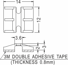 Cable tie mount