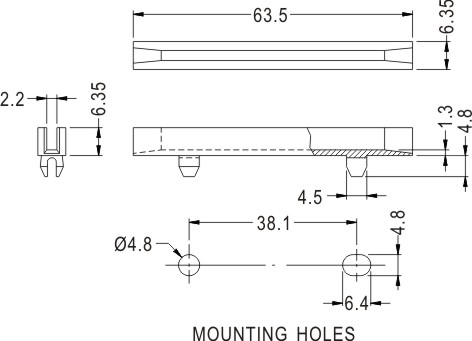 Card Guide and Puller / Furniture