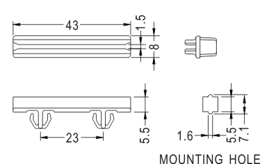 Card Guide and Puller / Furniture