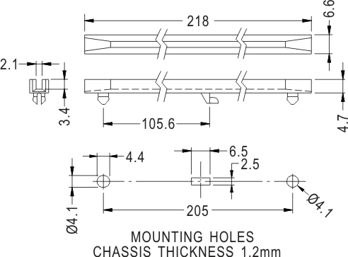 Card Guide and Puller / Furniture