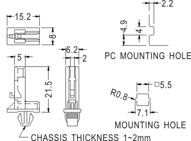 Card Guide and Puller / Furniture