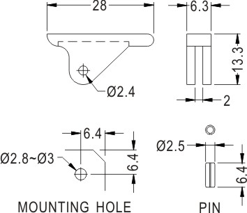 Card Guide and Puller / Furniture