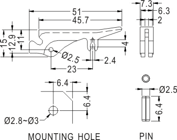 Card Guide and Puller / Furniture