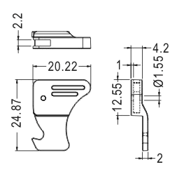 Card Guide and Puller / Furniture