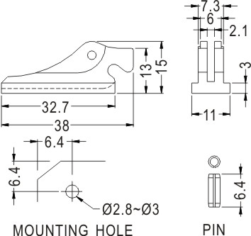 Card Guide and Puller / Furniture