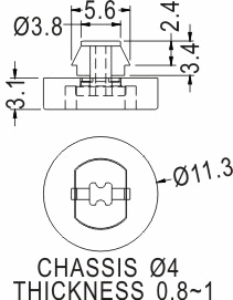 Rubber and Plastic Foot / Furniture