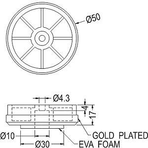 Rubber and Plastic Foot / Furniture