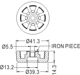 Rubber and Plastic Foot / Furniture