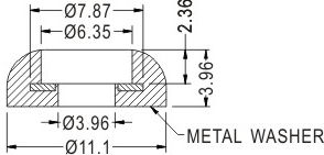 Rubber and Plastic Foot / Furniture