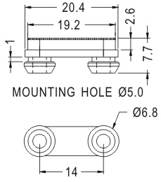 Rubber and Plastic Foot / Furniture