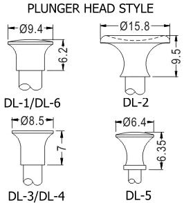 Latches and Piston / Spacer support / Furniture