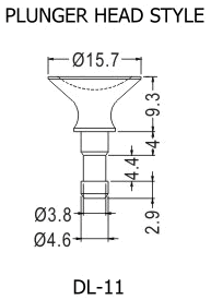 Latches and Piston / Spacer support / Furniture