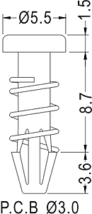 Latches and Piston / Spacer support / Furniture