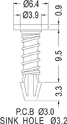 Latches and Piston / Spacer support / Furniture