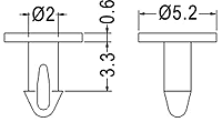 Latches and Piston / Spacer support / Furniture