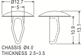 Latches and Piston / Spacer support / Furniture