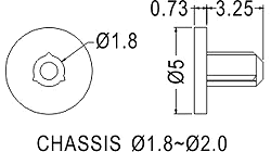 Latches and Piston / Spacer support / Furniture