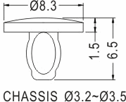 Latches and Piston / Spacer support / Furniture