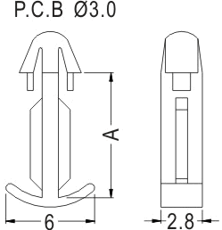 Latches and Piston / Spacer support / Furniture