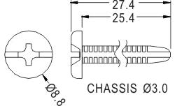 Latches and Piston / Spacer support / Furniture