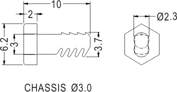 Latches and Piston / Spacer support / Furniture