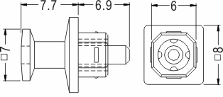 Latches and Piston / Spacer support / Furniture