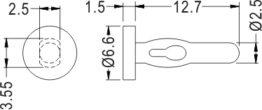 Latches and Piston / Spacer support / Furniture