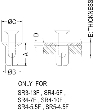 Latches and Piston / Spacer support / Furniture