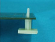 Support latch self-adhesive pad / Spacer support