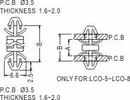 Support latch-latch / Spacer support