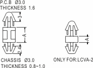 Support latch-latch / Spacer support