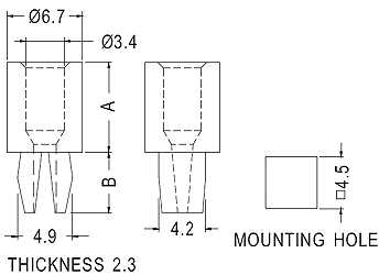 Support latch-latch / Spacer support